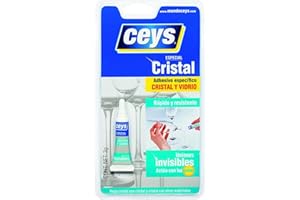 Ceys - Adhesivo cristales y vidrios - Pegamento para clistal con uniones invisibles - 30GR