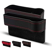 Auto Aufbewahrungsbox,Universal Auto Seat Gap Organizer Aufbewahrungsbox Konsole Seitentasche Ledersitz Spalt…