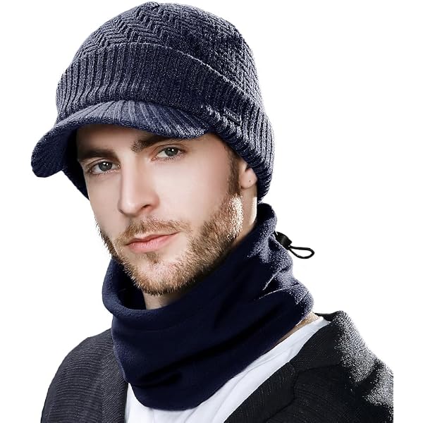 TAGVO Ensemble Hiver 3en1 - Bonnet, Écharpe Et Gants Tactiles - Polaire Douce - Unisexe Adulte