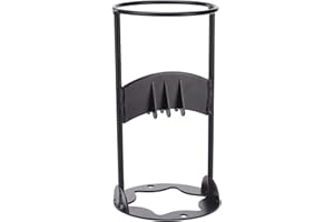 Pumpumly Wood Splitter, Wood Kindling Splitter, Manual Splitting Tool, Firewood Log, Safety Carbon Steel, Suitable for Kiln Dried Firewood and Pine Woods Not Hardwoods, Black