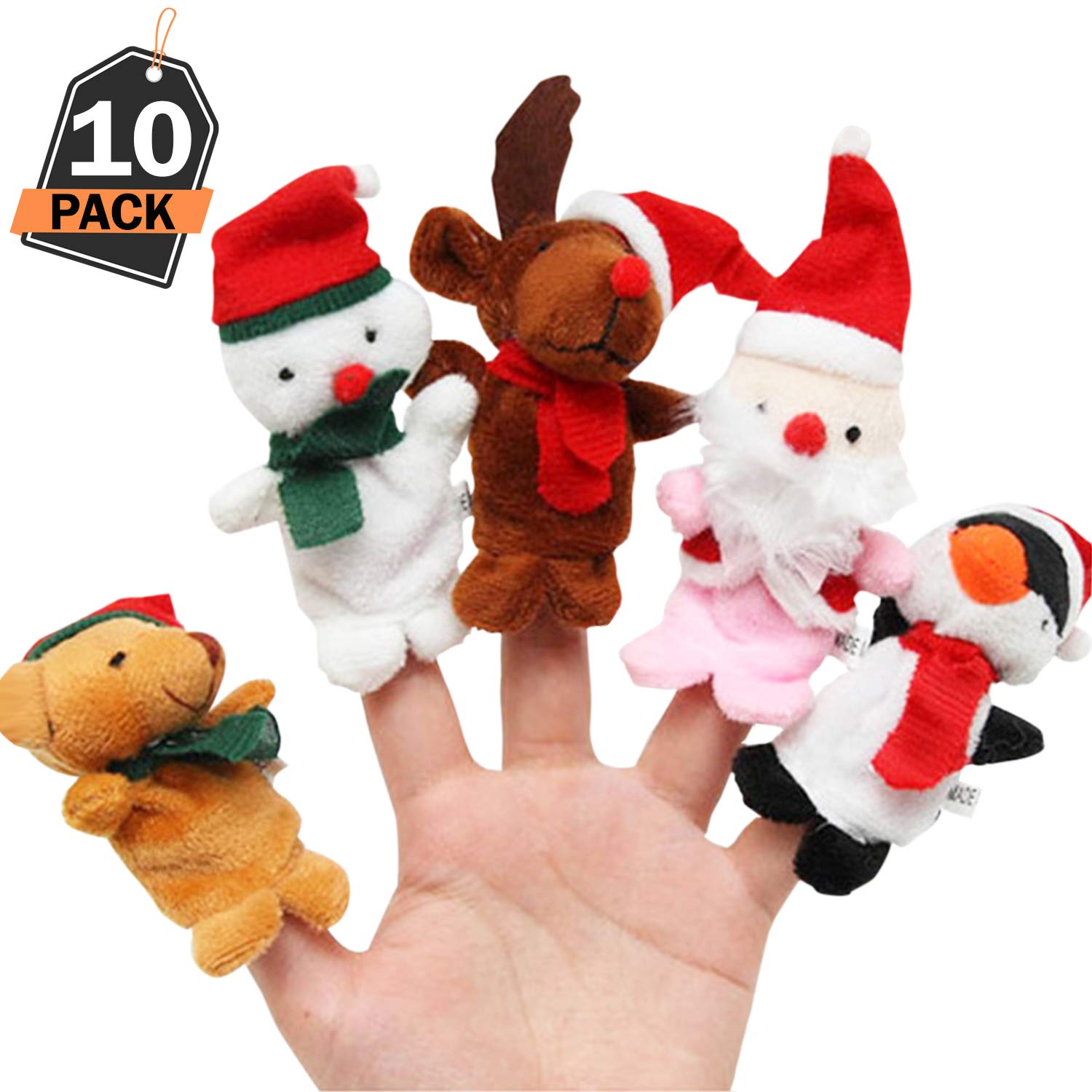 Mini Regali Di Natale.Set 10 Pezzi Mini Peluches Di Natale Regali Natalizi Calza Befana Omaggi Feste Bomboniere Faceshopping