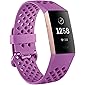 Fitbit Unisex-Adult Charge 3 Der Innovative Gesundheits-und Fitness-Tracker, Berry Sport Advanced Health & Fitness, Flieder, Einheitsgröße