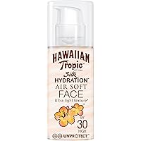 Hawaiian Tropic Silk Hydration Sun Lotion Air Soft Face Sonnencreme LSF 30, 50 ml, 1 St