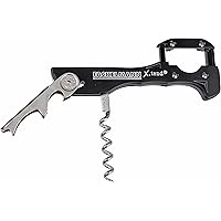 Fackelmann Kellnerkorkenzieher X-TREND, Weinflaschenöffner mit Folienschneider, Kapselheber, Menge: 1 Stück, farblich…