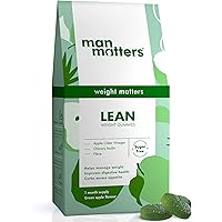 Man Matters Apple Cider Vinegar Gummies For Men | Formulated for Energy Boost & Gut Health - Supports Digestion, Detox…