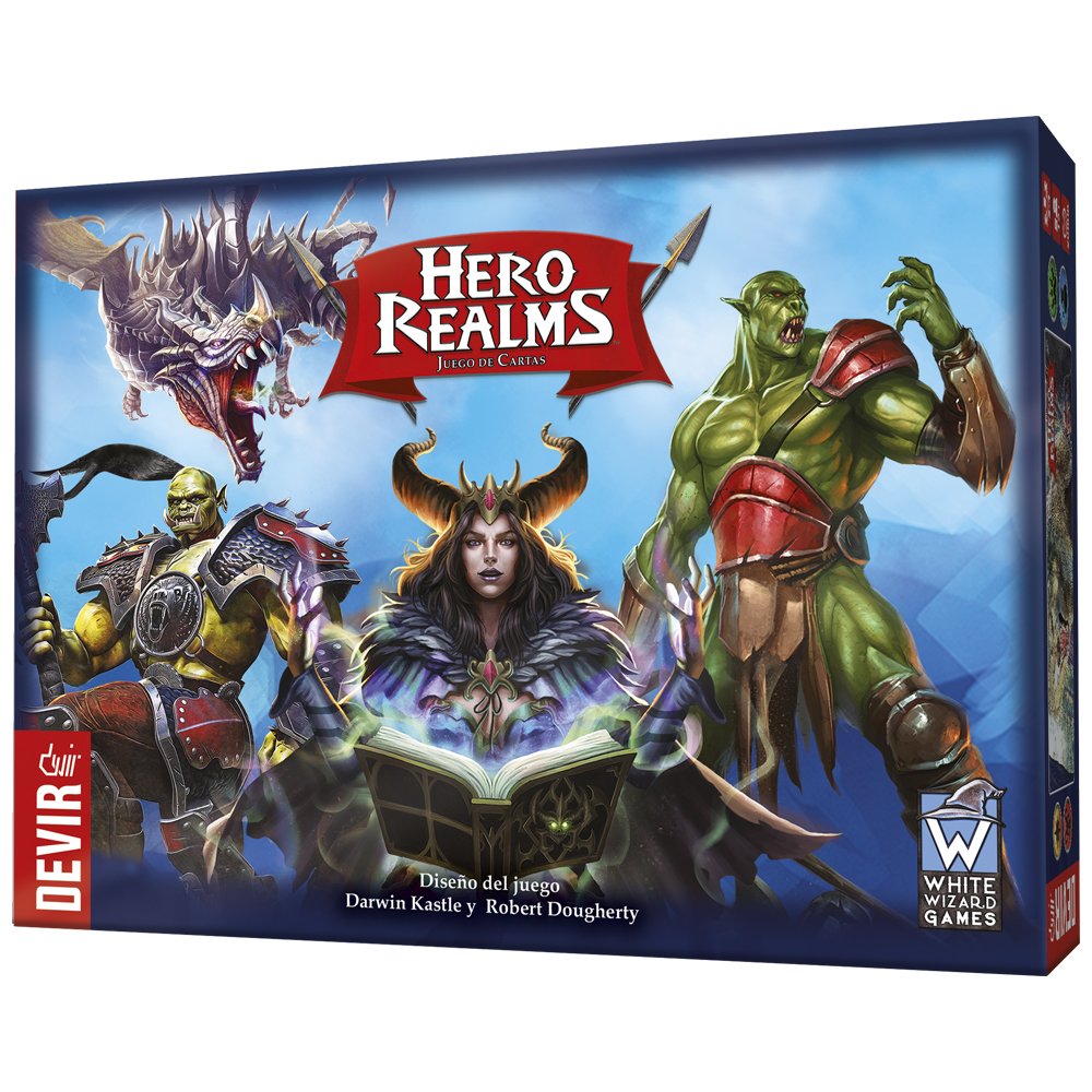 Devir - Hero Realms, Juego de Cartas 12 años, Fácil y Divertido (BGHR)