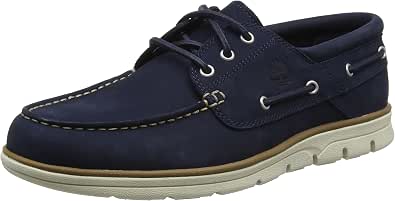 Timberland Bradstreet 3 Eye, Scarpe da Barca Uomo, Blu Navy Nubuck, 40 EU :  Amazon.it: Scarpe e borse
