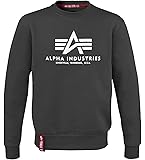 Alpha Ind. Basic pullover sweater.