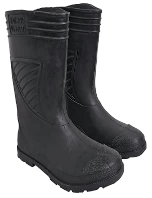 हाथी सदी सुरक्षा Gumboots, काला 