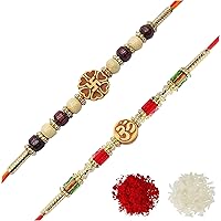 SHAPING HUB rakhi for brother below/rakhi for brother with gift/rakhi for brother/rakhi bracelet for brother Free Roli…
