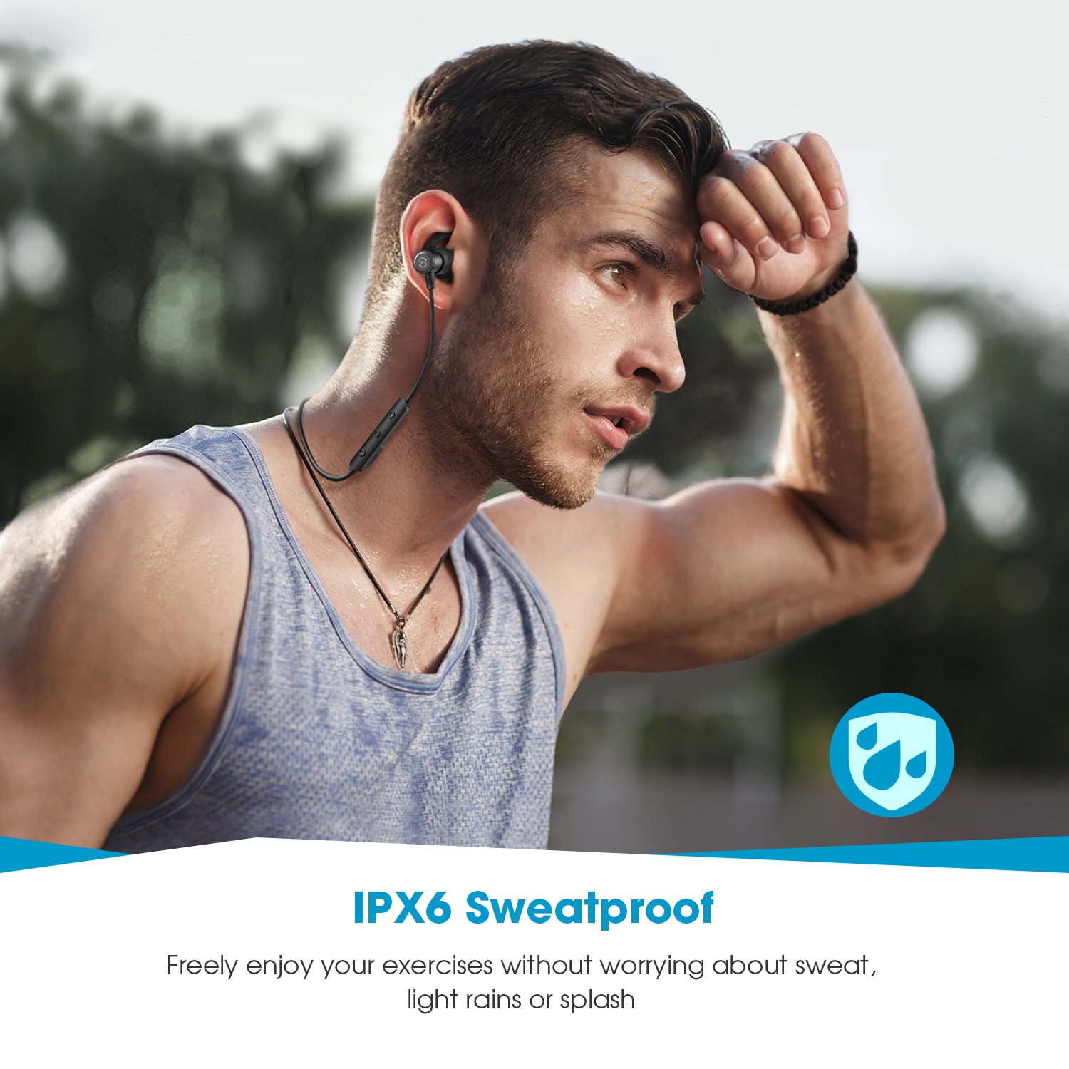 Auriculares-Bluetooth-41SoundPEATS-Cascos-Deportivos-Magnticos-In-ear-Inalmbricos-con-Mic-Resistente-al-Agua-IPX6-Duracin-8-Horas-para-iPad-iOS-Android-Mviles-Smartphones-PC