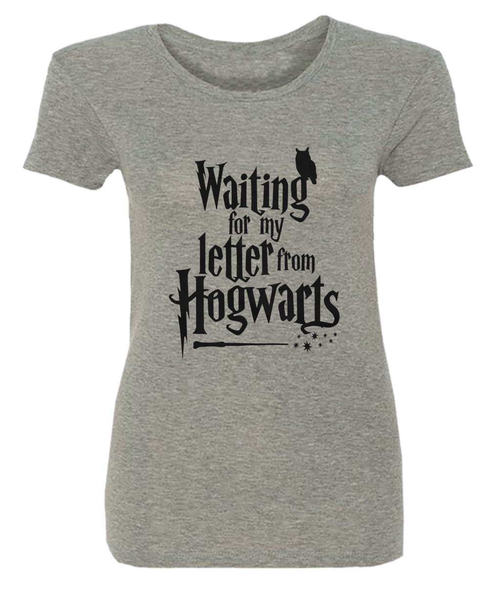 Waiting-For-My-Letter-From-Hogwarts-Harry-Potter-Medium-Damen-T-shirt