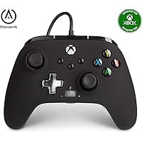 PowerA Enhanced Wired Controller for Xbox - Black Gamepad, Wired Video Game Controller, Gaming Controller, Xbox Series X…