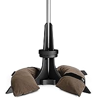 Sonnenschirmständer mit befüllbarer Sandsäcken 30 kg - 40 kg - 50 kg mit Griff von Baser. Alternativ zum Granit…