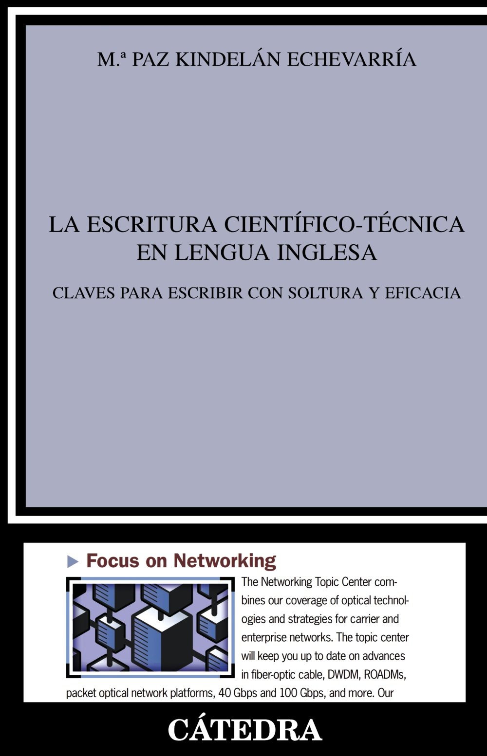 La escritura científico-técnica en lengua inglesa: Claves para escribir con soltura y eficacia