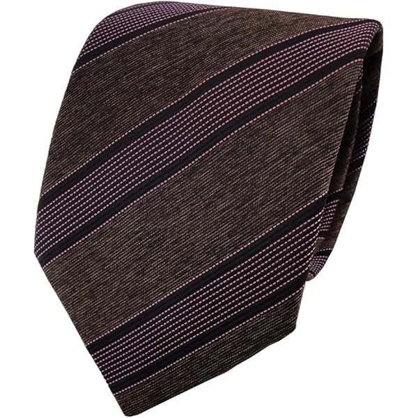 Cravate Bleu Foncé à Rayures Blanches Et Bleu Clair