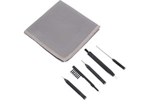 Balacoo Brushing Rods Practical Hearing Aid Cleaning Tool Universal Cleaning Brush - 6pcs