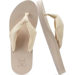 JOMIX Damen Flip Flops – Leichte Badelatschen Mit Plateau, Perfekt Für Sommer, Strand & Pool