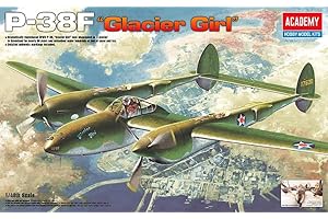 ACADEMY HOBBY MODEL KITS Academy 1:48 - Lockheed P-38Fglacier Girl'
