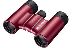 Nikon Uniseks T02 BAA860WA Lornetka, Czerwony, 8x21