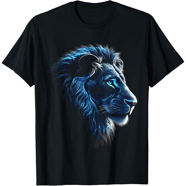 Löwe König Tiger König Dschungel Stolze Eltern Der Berg Orange Wild Majestätisch Exotisches Tier Geschenk Baumwolle Große Katzen Kinder T-Shirt M-XL