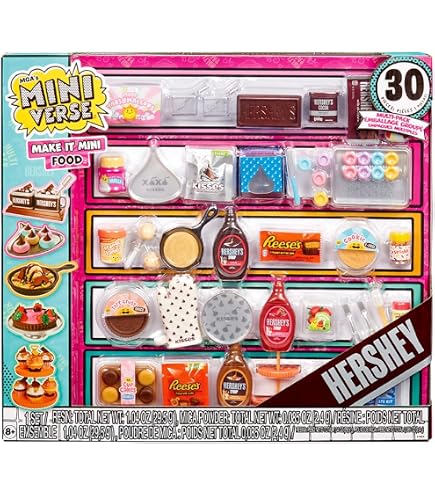 Bizak Mini World Playset De Cuisine Avec 5 Boules Surprise - Set Miniature Avec Four, Micro-ondes Et Accessoires Pour Enfants Dès 6 Ans