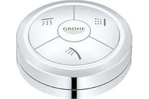 Grohe GRO-48113000 48113000-Mando caudal duchas, Nero