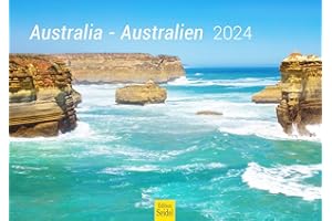 Edition Seidel Premium Kalender Australien 2024 Format DIN A3 Wandkalender Pazifik Sydney Melbourne Nationalpark Uluru Ayers Rock