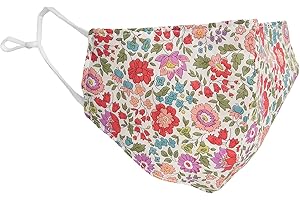 Habac Studio- Liberty of London Face Mask Mulberry Silk Face Masks Washable UK Reusable Face Mask Silk Mask Masks for Women Silk Face Covering Masks Reusable Built in Filter 4 Layers. HANDMADE UK