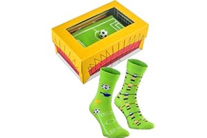 Rainbow Socks - Hombre Mujer Calcetines Fútbol Americano Graciosos - 1 Par