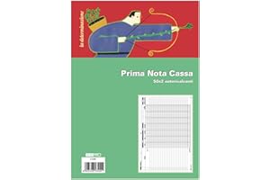 EDIPRO - E5350 - Blocco prima nota cassa 50x2 autoricalcante (cassa-banca) f.to 22x29,7