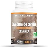 ✿ Organic Beer Yeast - 1200 mg per daily dose - 200 tablets - High Concentration, Saving and Premium Format