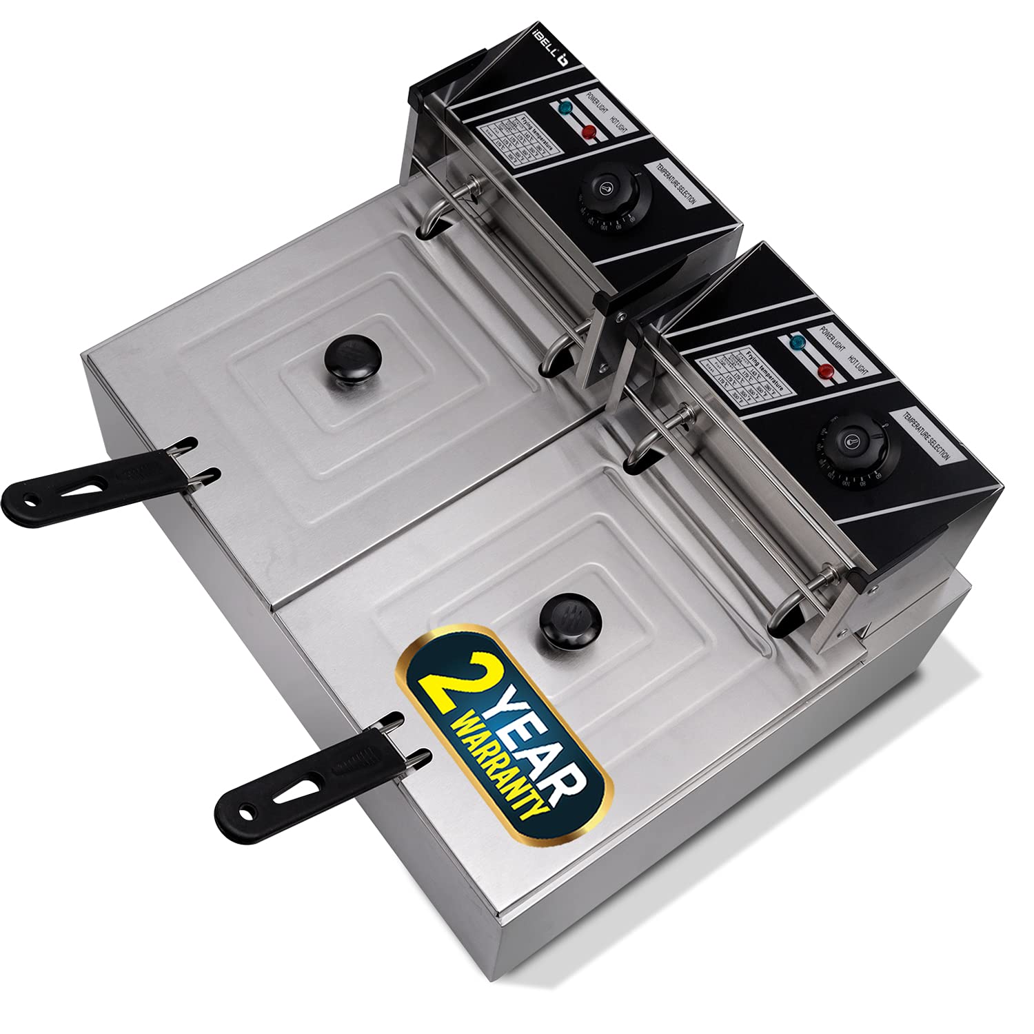 iBELL DF620M Deep Fryer Review 12L Stainless Steel Power and Precision