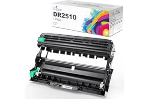 Q-image DR2510 Tambor Compatible para Brother DR-2510 para Brother HL-L2400DW HL-L2445DW DCP-L2660DW DCP-2620DW DCP-L2627DWE MFC-L2800DW MFC-2835DW MFC-L2860DW MFC-L2827DW MFC-L2827DWE (1-Pack)