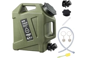 Sparkstarses 12L Camping bidon Eau avec Robinet, jerrican Alimentaire sans BPA, réservoir d'eau en Plastique pour Cuisine, Camping-Car, Van, Camion, Camping, école, hôpital, extérieur