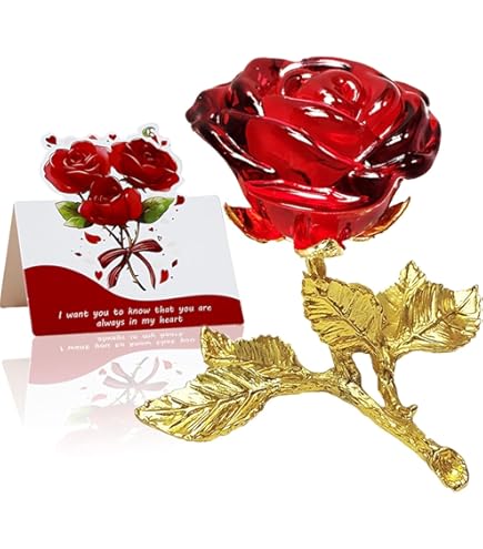 Rosa Eterna Placcata Oro 24K - Regalo Elegante Per Donne E Occasioni Speciali - Foto 11