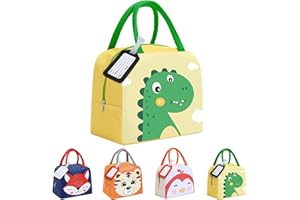 CIYIN Borsa Termica Porta Pranzo Bambini, 5l Borsa Frigo Piccola, Borsa Termica Porta Pranzo Piccola, Borsa Porta Pranzo Bambini, Borsa Termica Piccola, Borsa Porta Pranzo Bambini (Dinosauro)
