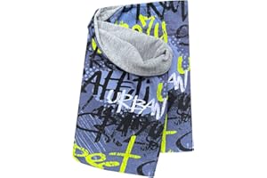 Wollhuhn Kinder Loop Schal – Leichtes Halstuch/Schlupfschal Jersey doppellagig – weich, wendbar & bequem – viele Motive für Frühling & Sommer