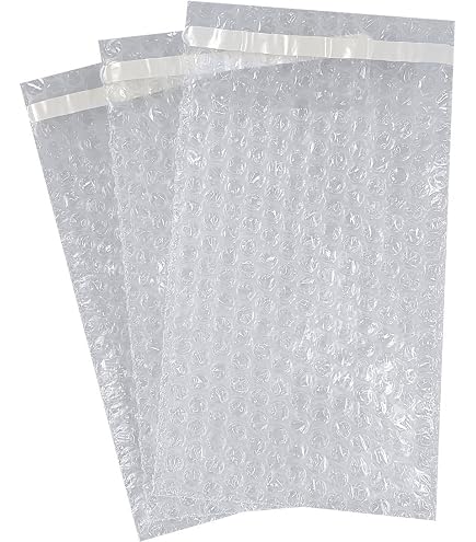 RAYLU PAPER – 10 Stück Gepolsterte Versandtaschen Weiß selbstklebende Luftpolsterumschläge Recycelbare Luftpolstertaschen für Dokumente und Warensendungen (270 x 360 mm