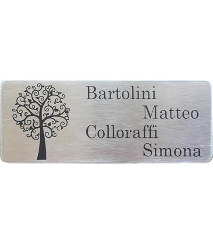 Targa 'No Pubblicità Grazie' - Alluminio Spazzolato 150x40 Mm, Adesiva, Made In Germany - Foto 6