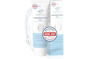 ‎HEALTH PRESS Health Press Hämorrhoiden Salbe – 50 ml Hämorrhoiden Gel – gegen Reizungen, Juckreiz, Brennen & Wundsein – Hämorrhoidencreme – Medizinprodukt zur Linderung von Hämorrhoidalbeschwerden