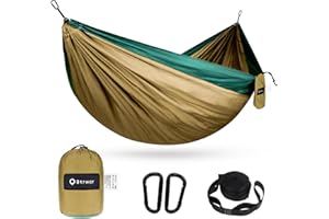 BTRWOR Hammock - Ultra-Light Travel Camping Hammock - Double & Single - 300kg Load Capacity,Breathable,Quick-drying Portable Hammock - For Outdoor Indoor Garden