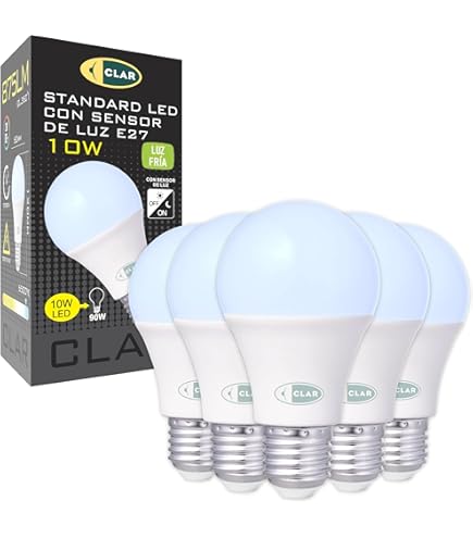 SCNNC Lampadina LED E27 Con Sensore Crepuscolare 12W - Bianco Naturale 4000K, Auto Accensione/Spegnimento, Per Esterni - Foto 2