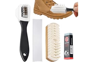 BOTUK 4PCS Easy Stain Removal Durable Suede Brush for Shoes Healthy and Environmentally Friendly Suede Eraser Perfect for Men and Women Shoe Cleaning Suitable for Nubuck and Suede Shoes