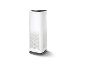 Breville Purificatore d'aria autosensense BAP009, silenzioso, filtro HEPA H13 True. Rimuove il 99,97% di polvere, fumo, polline e altro ancora . 4 livelli di velocità, modalità notturna.