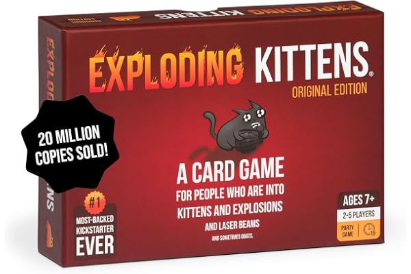 Exploding Kittens Edition Originale - Jeu de Cartes - Version Anglaise