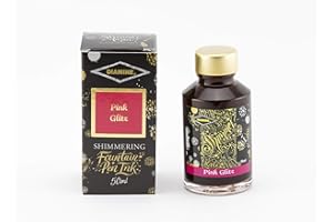 Diamine 50ml Shimmering Ink (Pink Glitz)