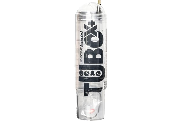 TUBOPLUS Tube pressurisateur pour balles de padel et tennis Tubox4 Crystal Compresseur pour balles Accessoires indispensables