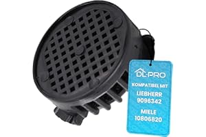 DL-pro Liebherr 9096342 Filtre à charbon actif rond pour réfrigérateur congélateur combiné réfrigérateur à vin 45 mm de diamètre