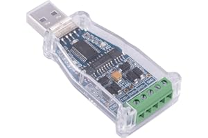 Usangreen Adaptateur Série USB vers RS485 RS422 avec Puce FTDI - Bloc de Jonction 6 Broches Compatible Win XP/7/8/10, Mac et Android